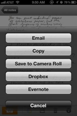 bilježi iphone app