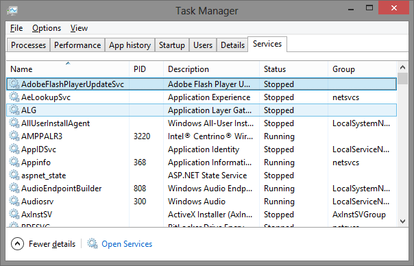 7 Windows Task Manager - Usluge