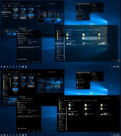 Preferirate tamne teme? 7 savjeta za postizanje radne površine Windows-a još tamnije crne teme win10 447x500