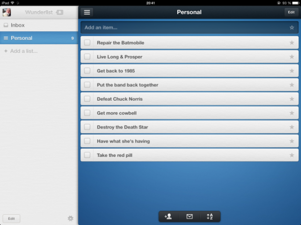 Wunderlist je privlačna alternativa običnom starom podsjetniku za iOS wunderlist5