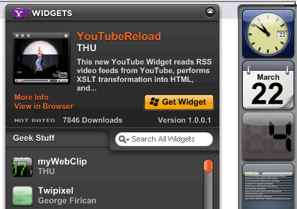 12 sjajnih načina začinjenja vašeg widget-a za Windows Desktop yahoo