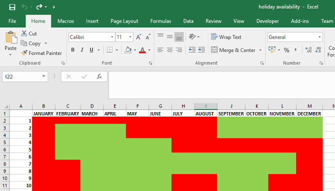 excel povezana proračunska tablica