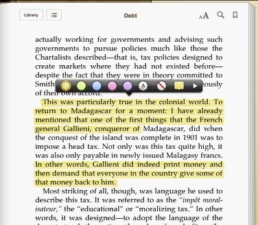 Značajke ibooks
