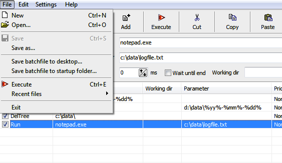 batch datoteka