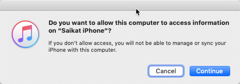 Sinkronizirajte iPhone na PC omogućavajući pristup