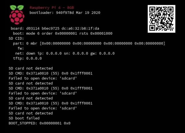 Raspberry Pi 4 8GB Lakka greška