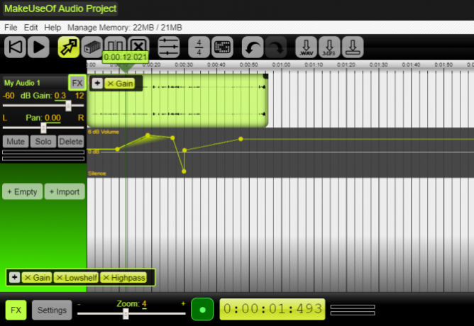 Sveobuhvatna zamjena radne površine za Audio Editor