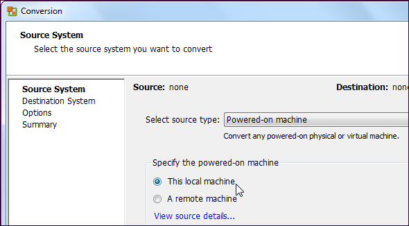 VMware-vcenter-pretvarač pretvorbe