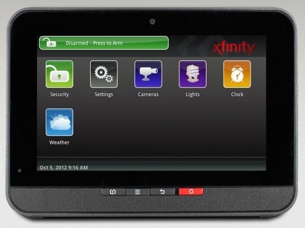 xfinity-touchscreen uređajima