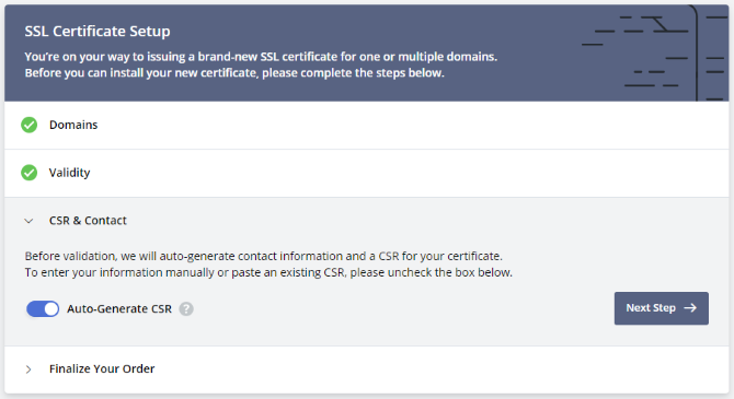 Konfigurirajte svoj SSL certifikat