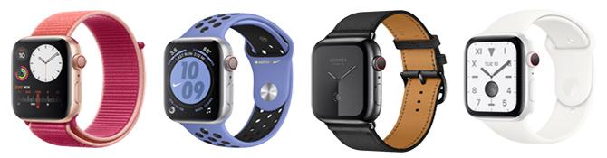 Završava se fotografija različitih Apple Watch Series 5