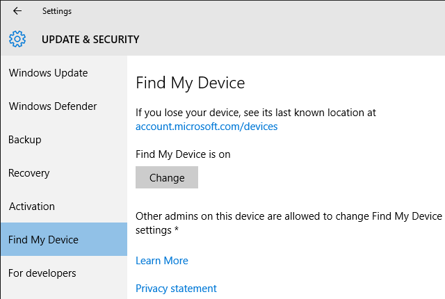 Windows 10 Pronađite moj uređaj