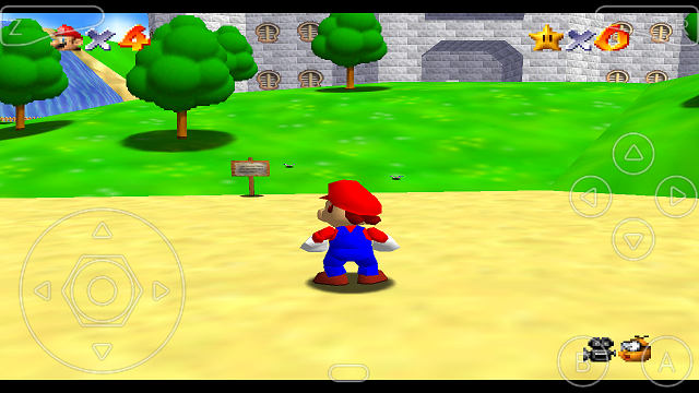 Mario 64 kako se igra na N64oidu za Android