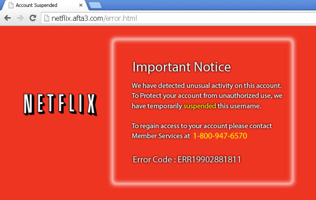 Netflix-phishing-zaslon