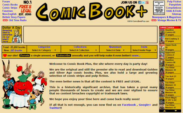 5 web stranica za obožavatelje stripa comicbookplus