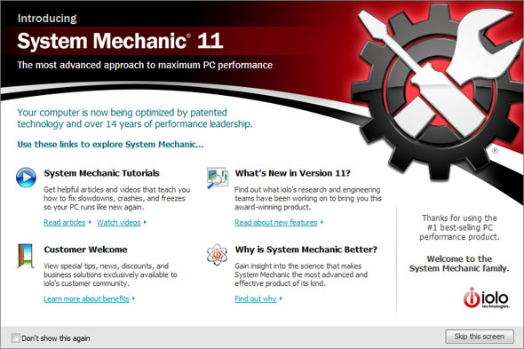 System Mechanic 11: Odmah prilagodite svoje računalo i povećajte performanse [Giveaway] pregled pregleda