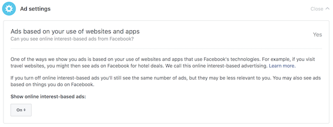 Potpuni vodič za privatnost na Facebooku facbeook postavke oglasa za privatnost oglasa