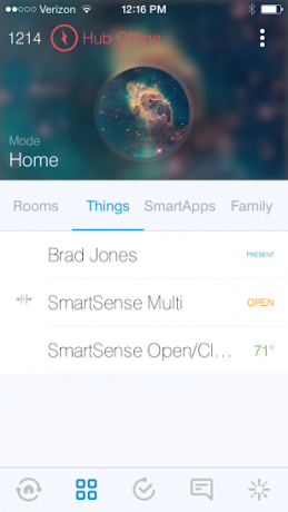 Nova aplikacija SmartThings