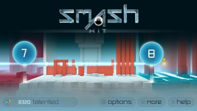 Smash-hit-IOS-android-Ovisnost-igre-fizika-strijelac-izbornik