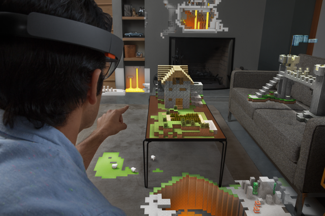 Microsoft HoloLens-Obitelj-soba