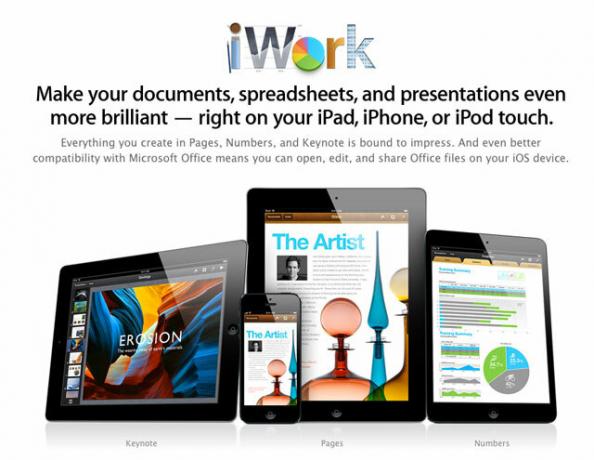 iWork IOS