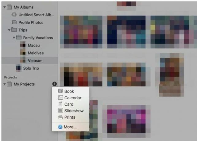 Photo Library Mac - odaberite proizvod s fotografijama