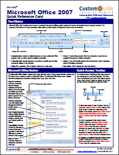 14 Aplikacijski listovi i plakati za popularne programe office2007