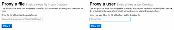 dropbox dijeli anonimno