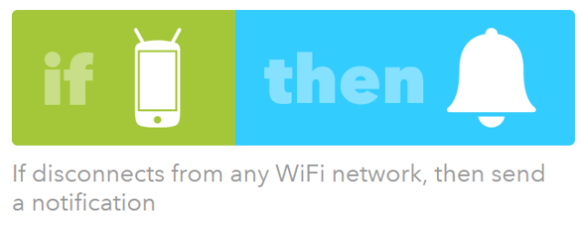 IFTTT-wifi-obavijest