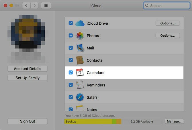 icloud macos kalendar