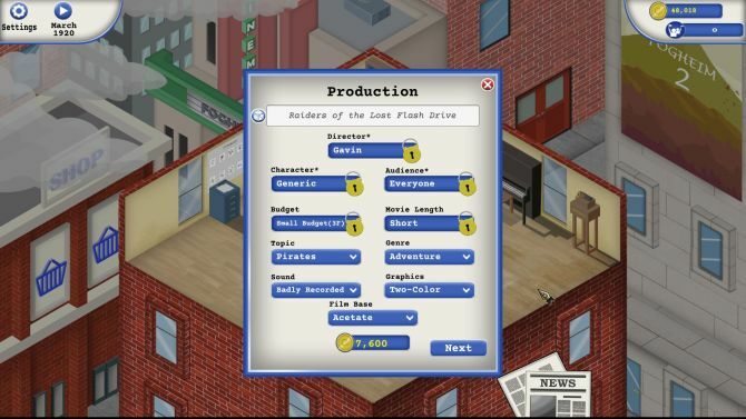 Najboljih 10 besplatnih online igara za tajkune, trebali biste isprobati animacijski studio Tycoon Film Name