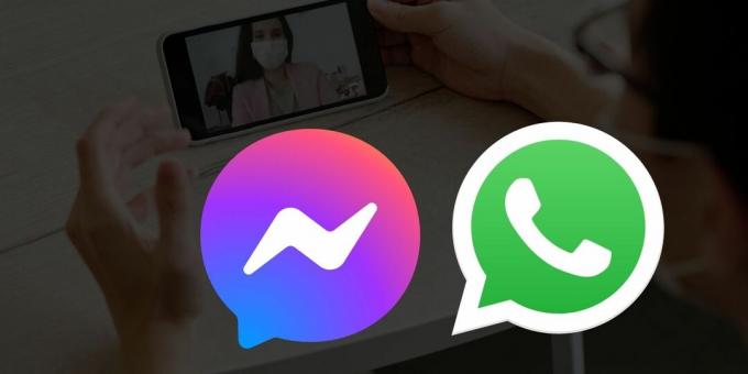 WhatsApp vs Messenger kvaliteta videa 