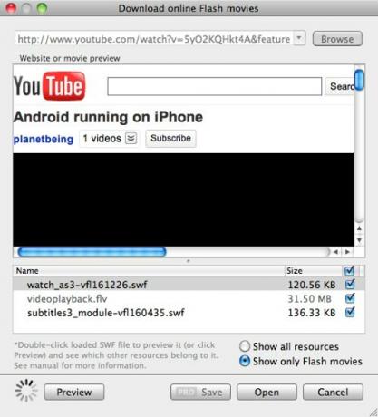 flash video player