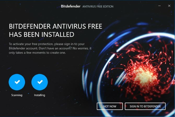 vrhunske besplatne antivirusne aplikacije bez nag zaslona bitdefender free