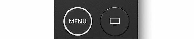 Apple TV Siri daljinski izbornik i dom