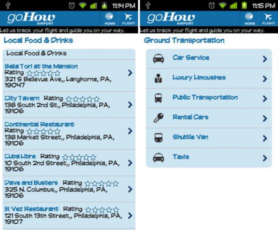 GoHow Airport: izvrsna besplatna aplikacija za česte letače [Android i iPhone] android gohow airport 3