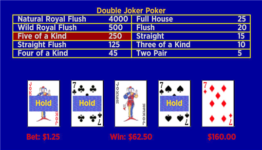 rok video poker