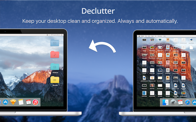 pokušajte aplikaciju Declutter za Mac kada mac radi sporo