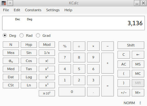 Linux-win-math-kcalc