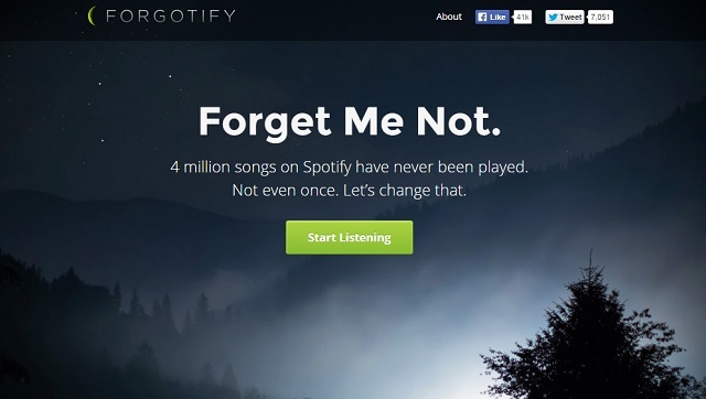 Spotify-forgotify