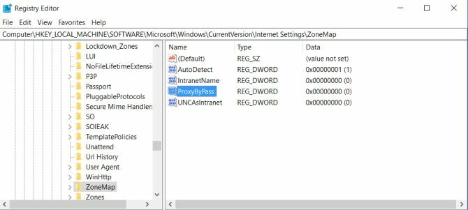 postavke proxy registra