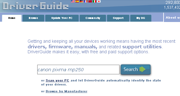 instaliranje upravljačkih programa pisača u Windows 7