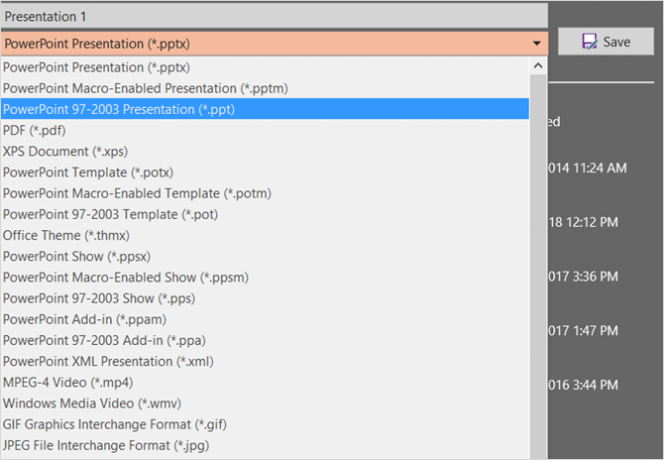 usporedba powerpoint online vs. powerpoint 2016