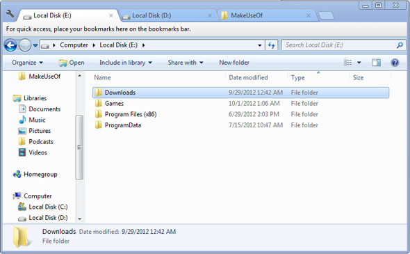 Windows Explorer-clover2