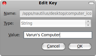 Kako staviti ikone doma, računala i otpada na Ubuntu desktop razmjenu imena