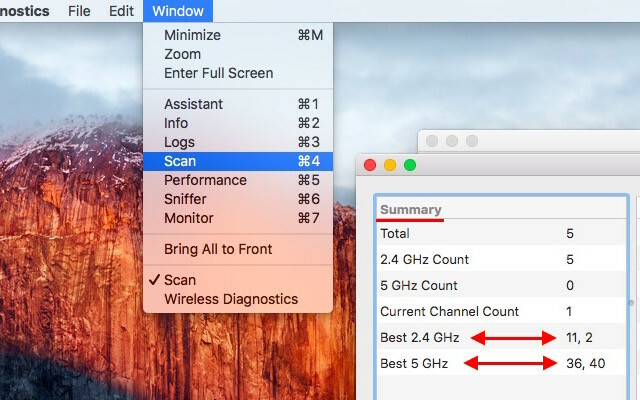 WiFi-skener-OSX