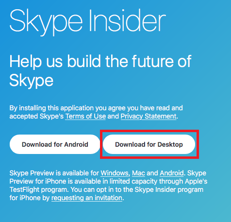 Kako isprobati novoobnovljeni Skype na sustavu Windows i Mac skype new mac