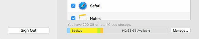 iCloud Prostor za pohranu