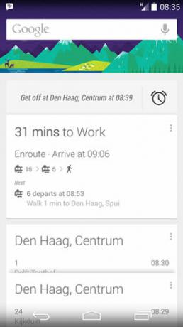 Alarm Google Now