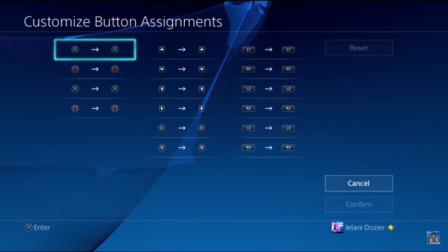 PS4-Button-premapirati-listu